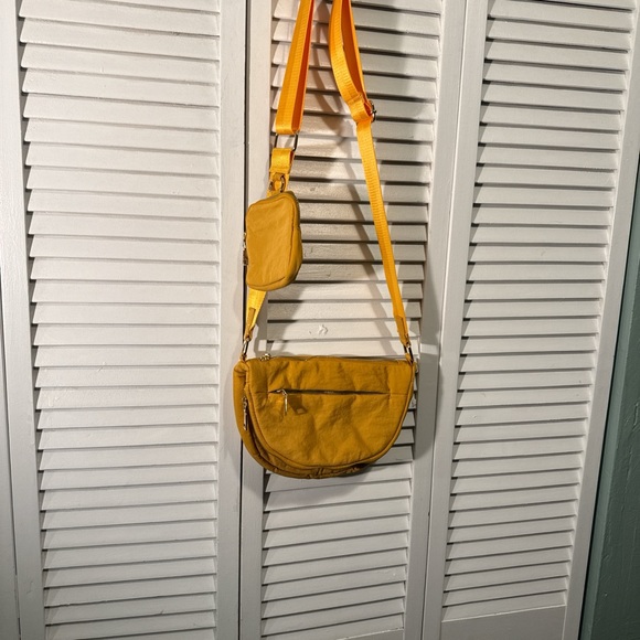no brand Handbags - Vibrant Mustard Crossbody Bag